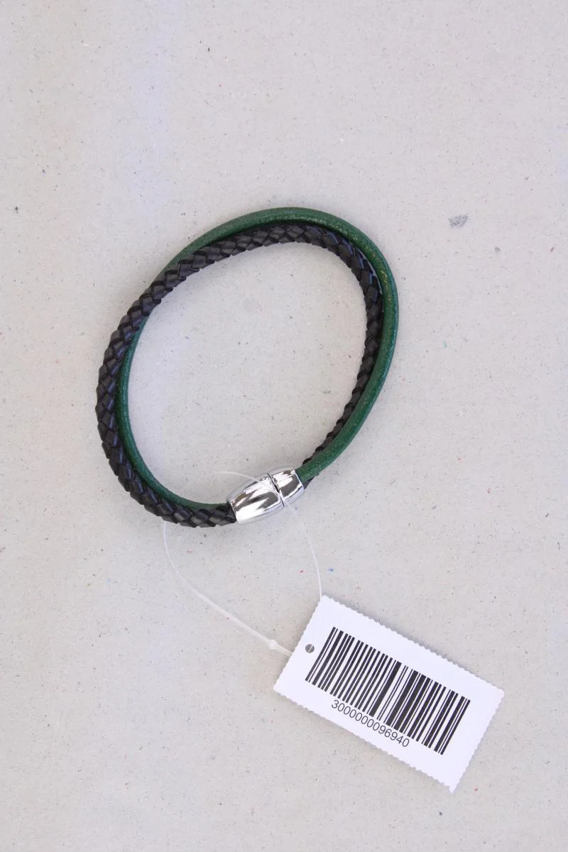 Armband schwarz aus Leder