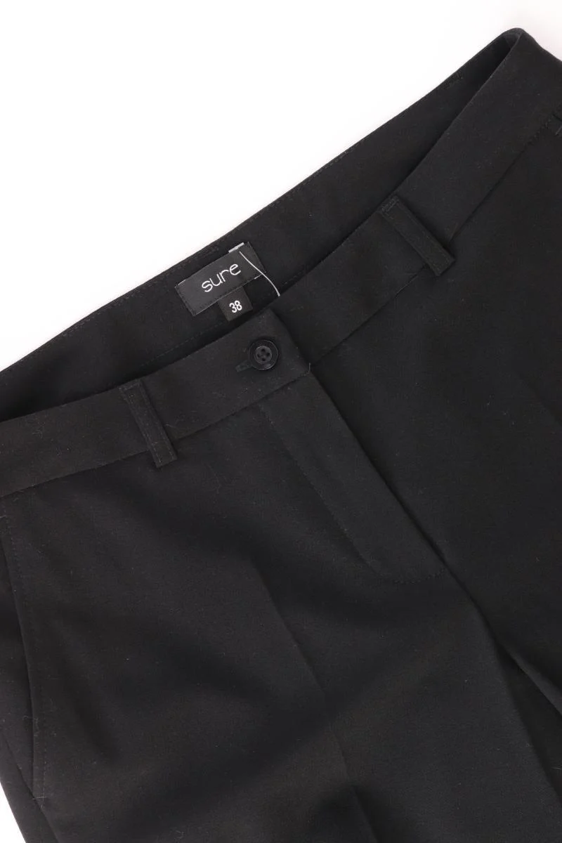 Sure Anzughose Gr. 38 schwarz aus Polyester