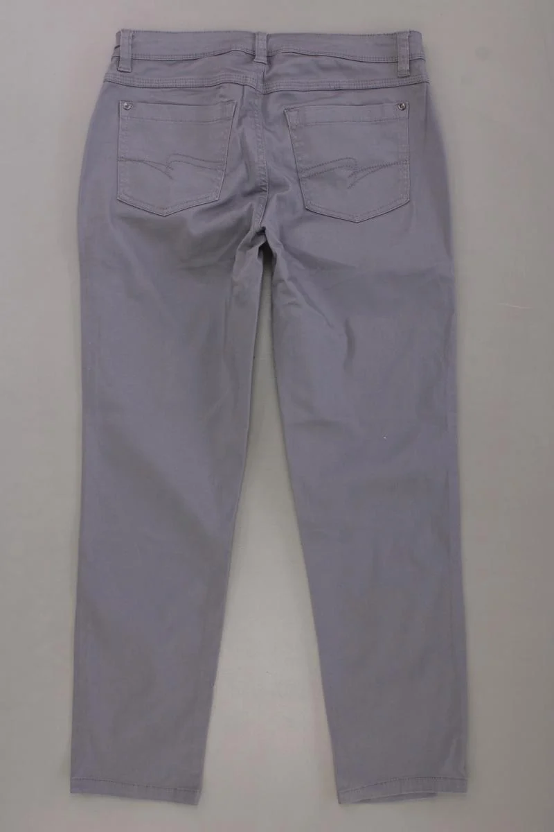 Street One Hose Gr. 36/L26 grau aus Baumwolle