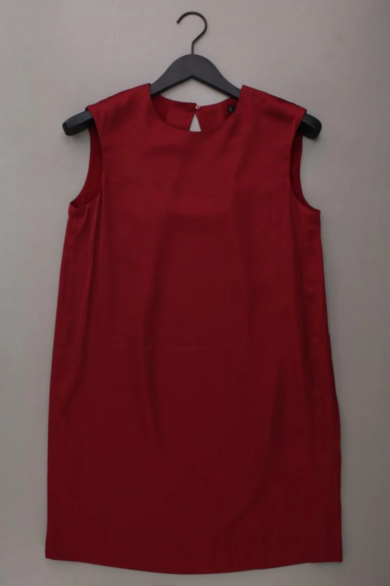 Mango Abendkleid Gr. S neu mit Etikett Ärmellos rot aus Viskose