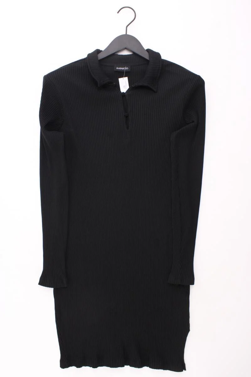 Even & Odd Langarmkleid Gr. M schwarz