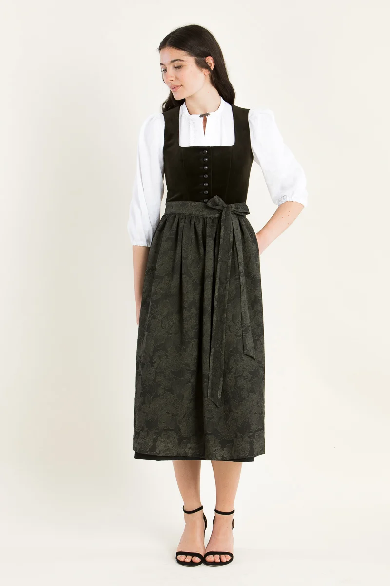 Almliebe Dirndl Wunda oliv