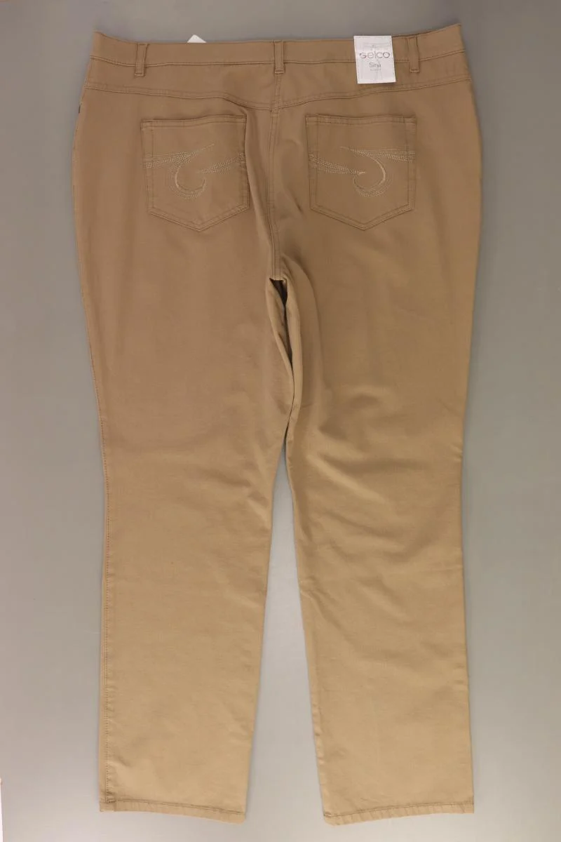 Gelco Five-Pocket-Hose Gr. 48 neu mit Etikett braun aus Baumwolle