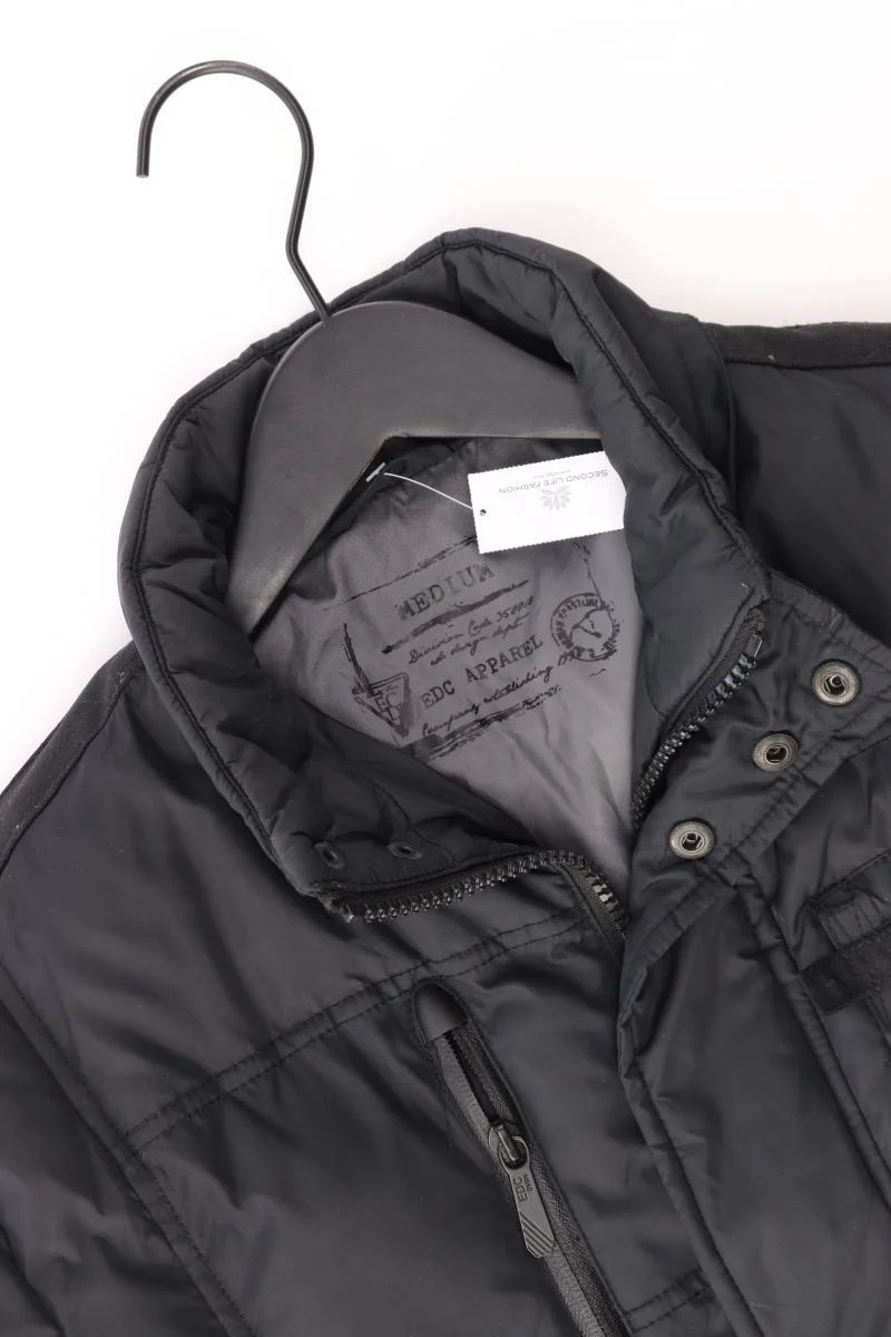 edc by Esprit Regular Jacke für Herren Gr. M schwarz aus Polyamid