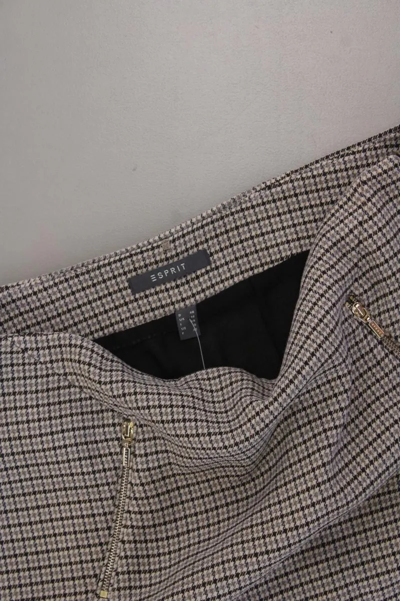 Esprit Rock Gr. 40 hahnentritt braun aus Polyester