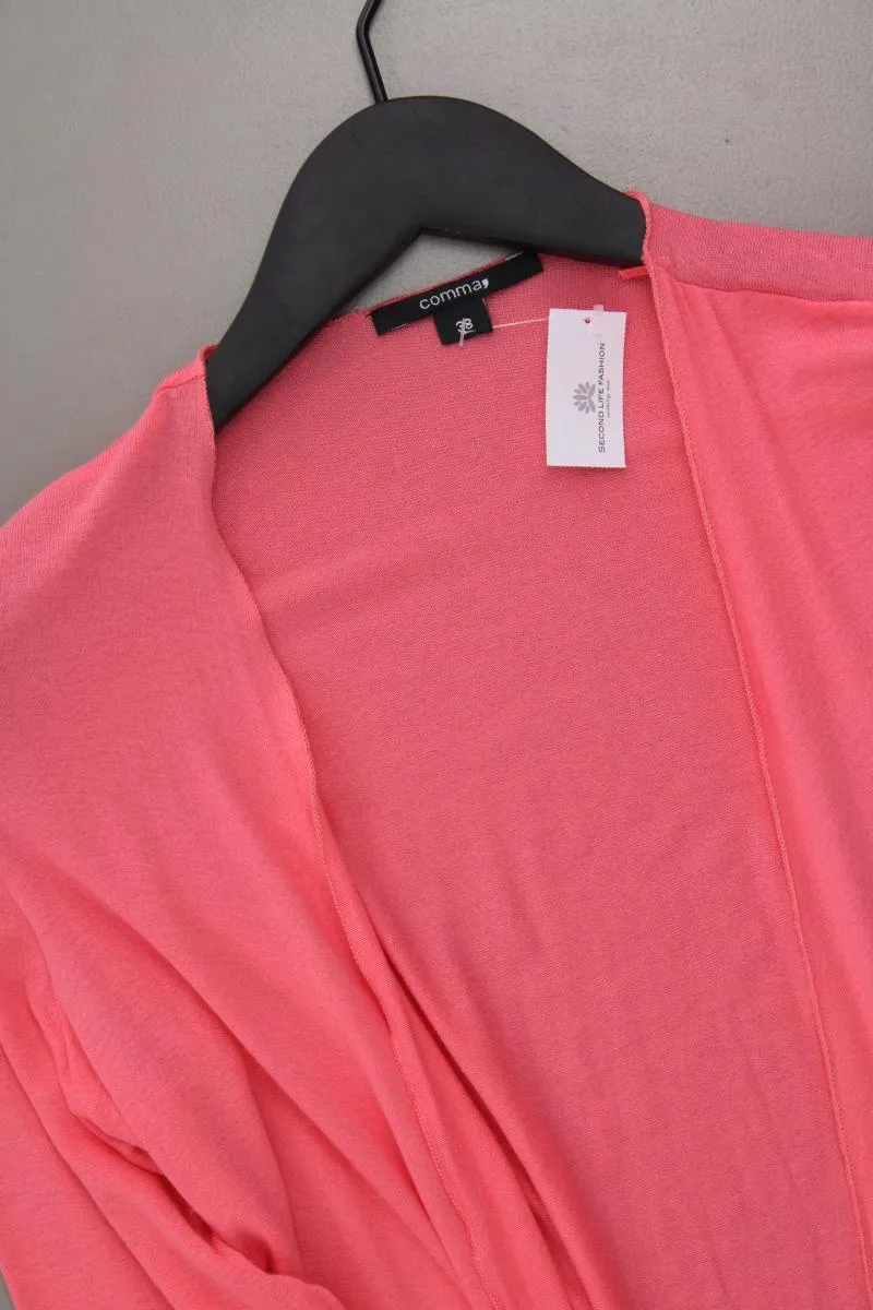comma, Strickjacke Gr. 38 neuwertig Langarm pink aus Viskose