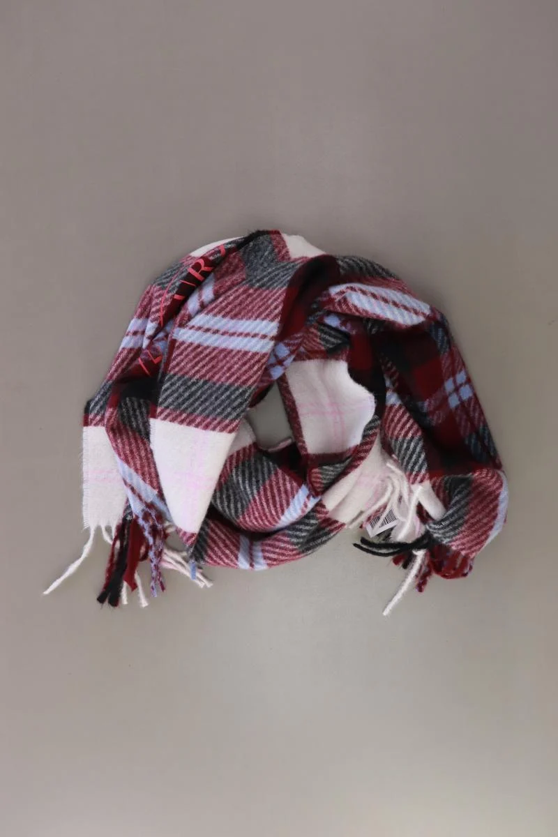 Street One Schal kariert neuwertig lila aus Polyester