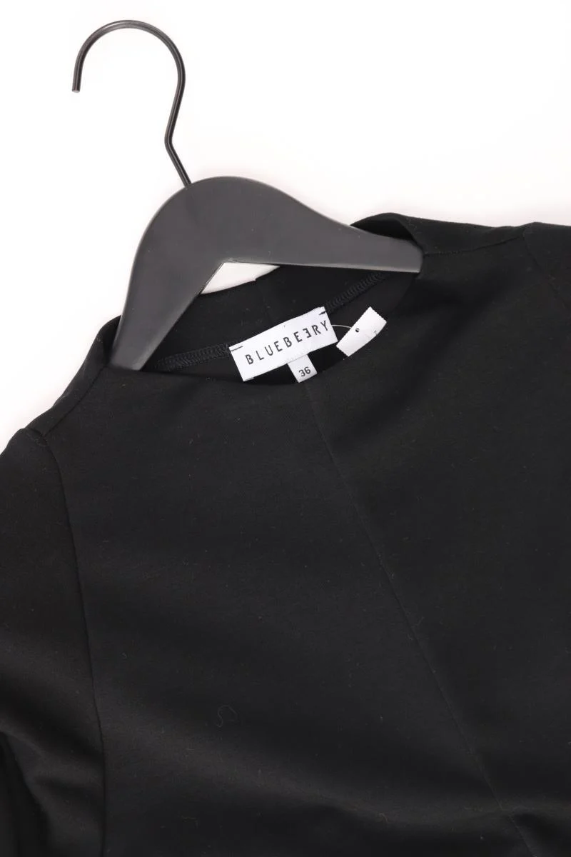 Bluebeery Shirt Gr. 36 3/4 Ärmel schwarz aus Polyamid