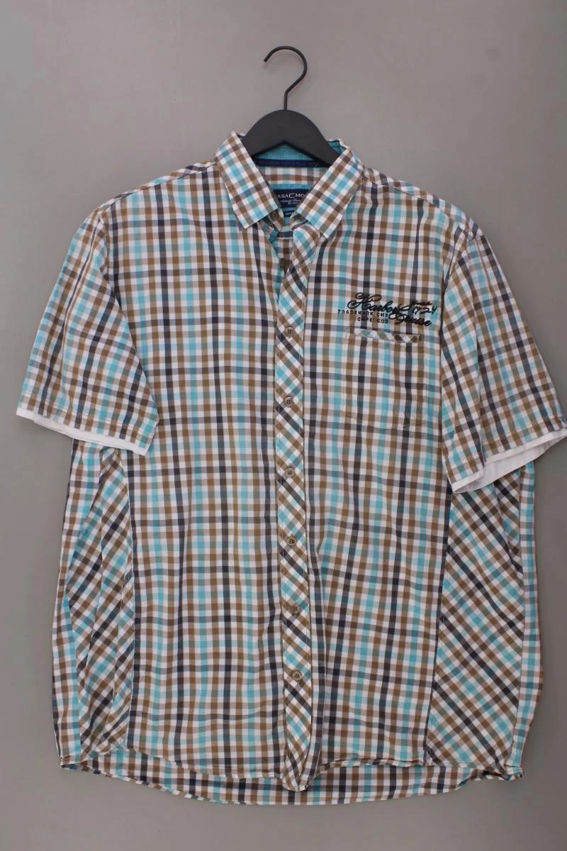 Casa Moda Karohemd für Herren Gr. Hemdgröße 43/44 kariert Kurzarm mehrfarbig