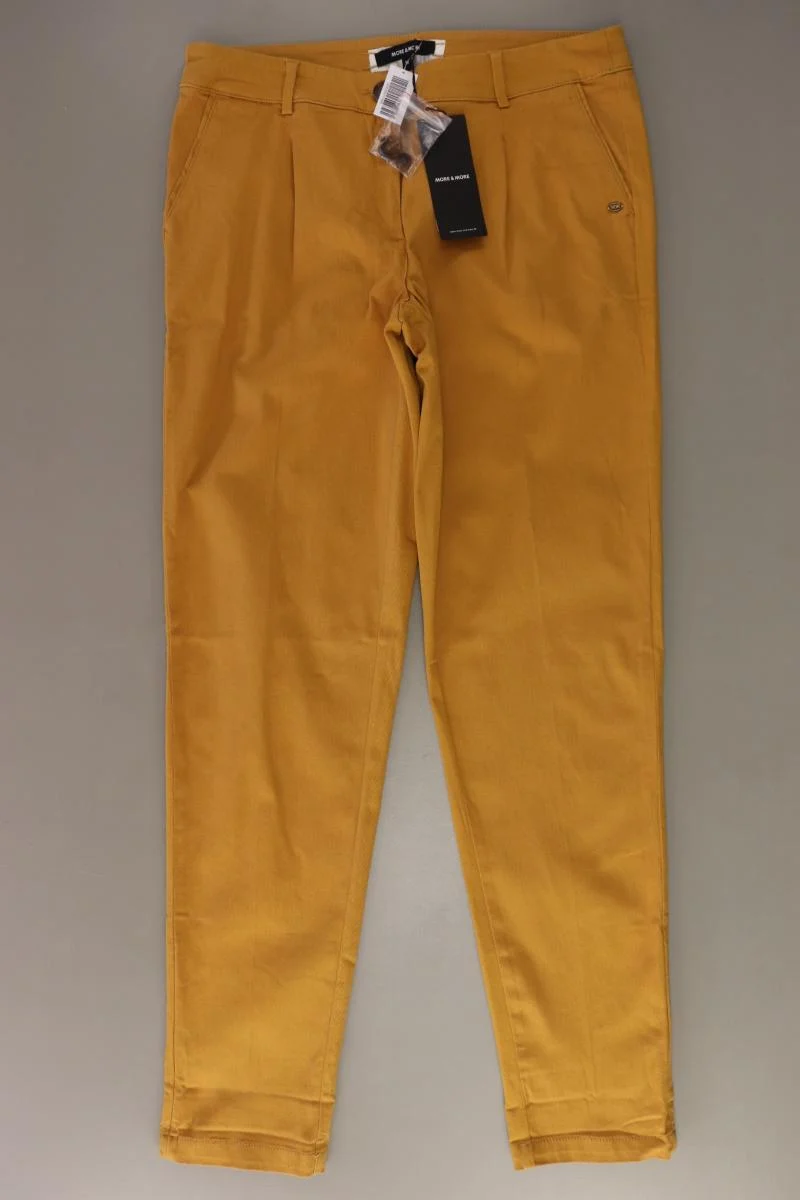 More&More Hose Gr. 36 neu mit Etikett Neupreis: 69,95€! gelb aus Baumwolle