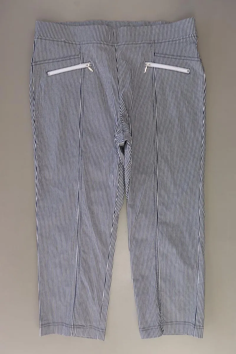 Steilmann 7/8 Hose Gr. 44 gestreift blau