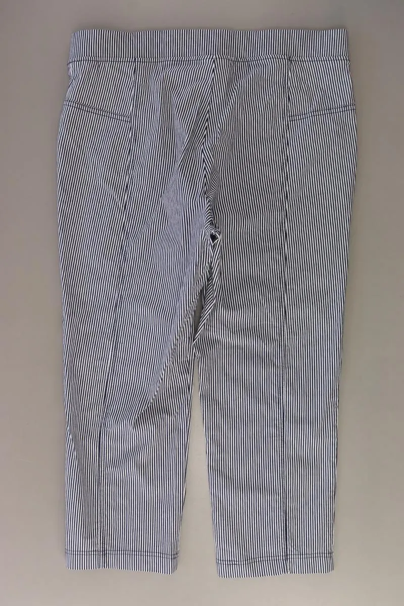 Steilmann 7/8 Hose Gr. 44 gestreift blau