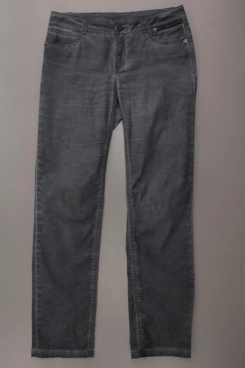 Street One Hose Gr. 36/L30 grau aus Baumwolle