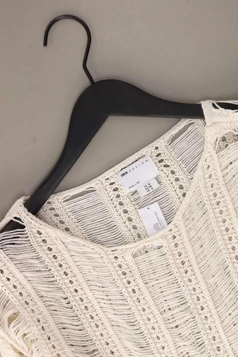 Asos Langarmpullover Gr. 38 creme aus Polyacryl