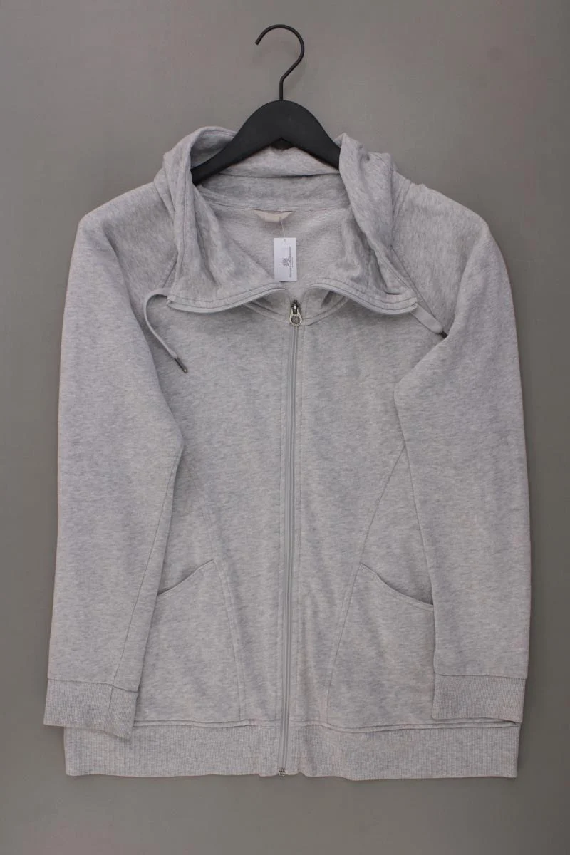 Esprit Classic Cardigan Gr. L Langarm grau aus Baumwolle