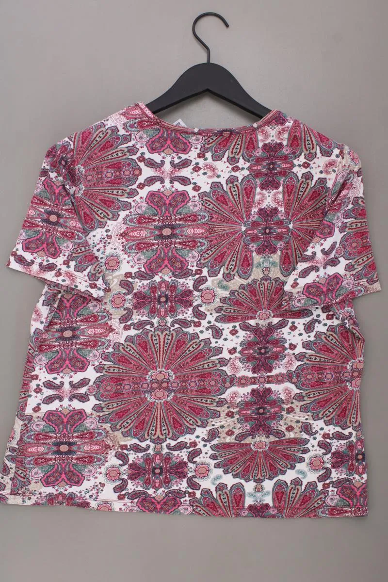 Betty Barclay Printshirt Gr. 46 mit Paisleymuster Kurzarm pink
