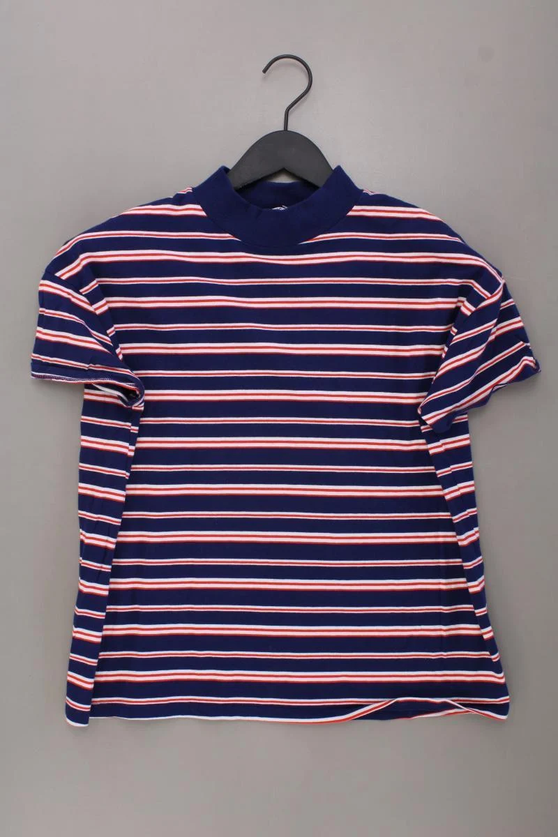 Zara Ringelshirt Gr. M gestreift Kurzarm blau