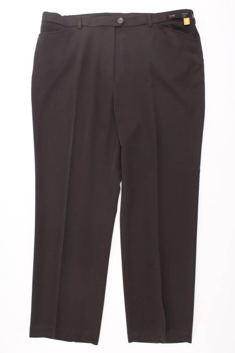 TONI Anzughose Gr. Kurzgröße 48 braun aus Polyester