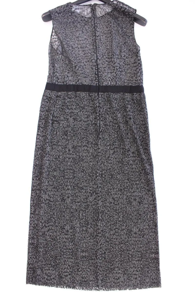 BOSS by Hugo Boss Abendkleid Gr. 38 neuwertig Ärmellos mit Glitzer schwarz