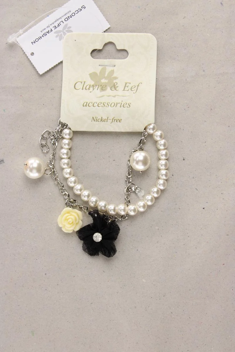 Clayre & Eef Armband neu mit Etikett creme