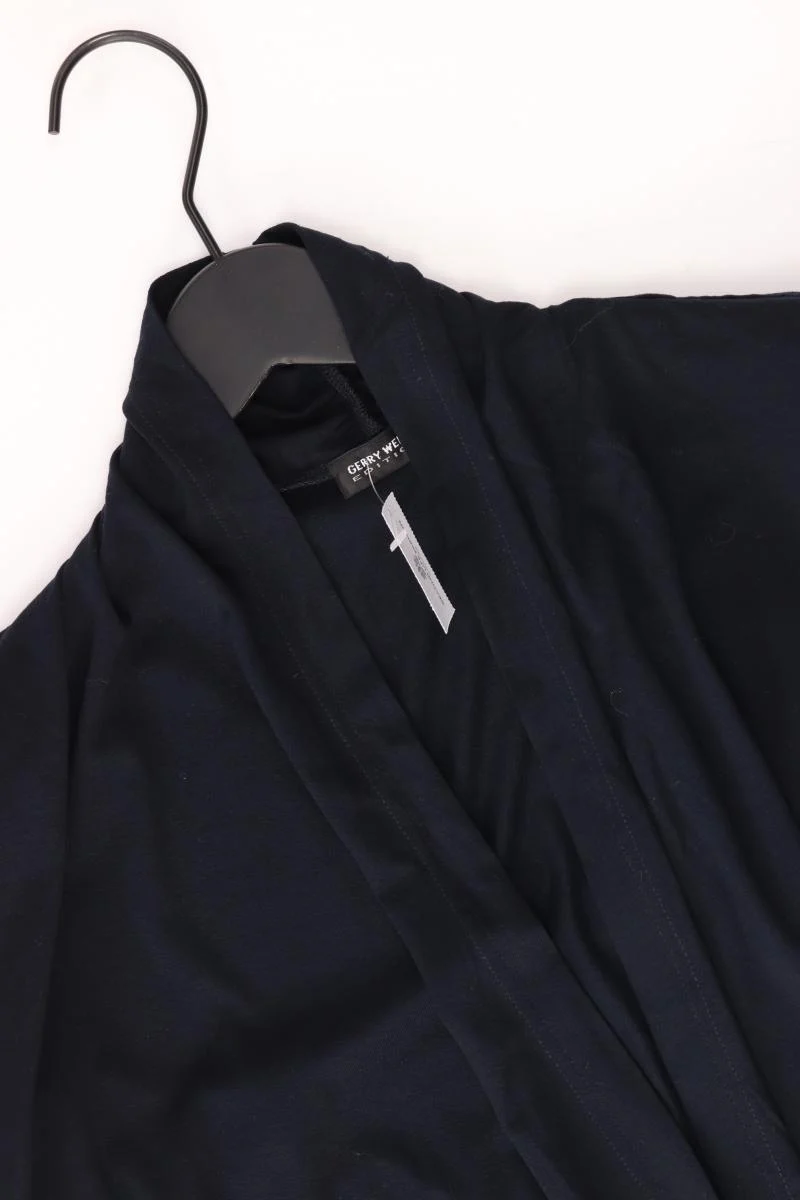Gerry Weber Regular Cardigan Gr. 38 Kurzarm blau aus Viskose