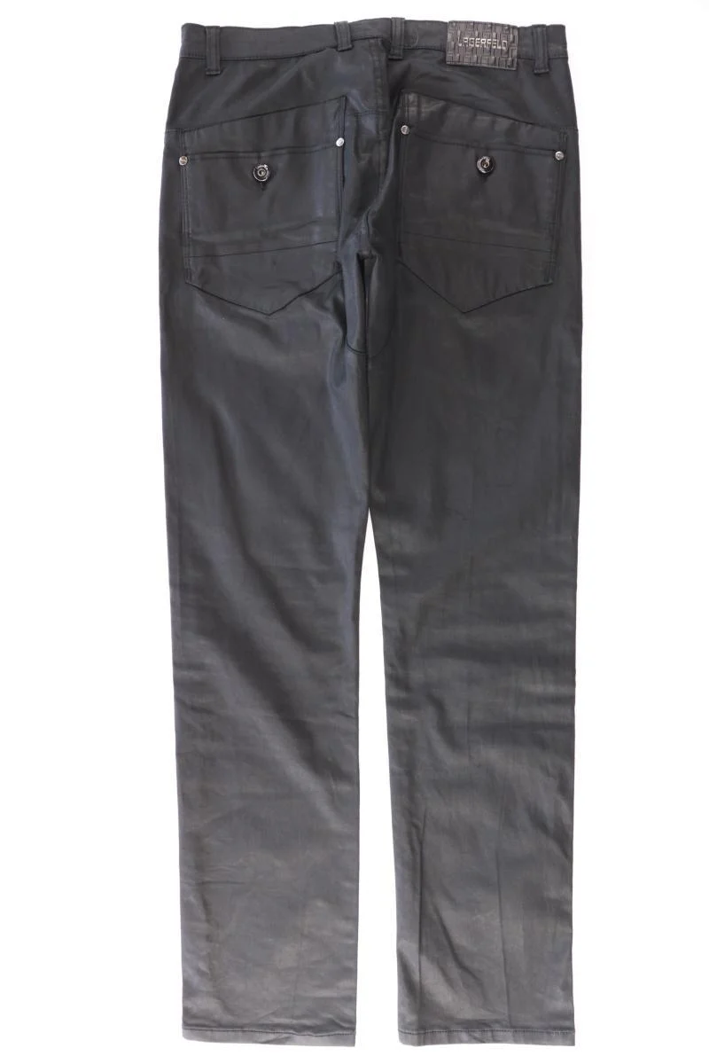 Lagerfeld Five-Pocket-Hose für Herren Gr. W31/L34 schwarz aus Baumwolle