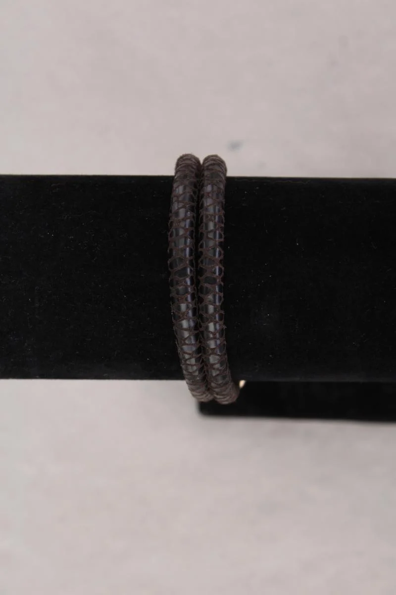 Wave 7 Armband braun