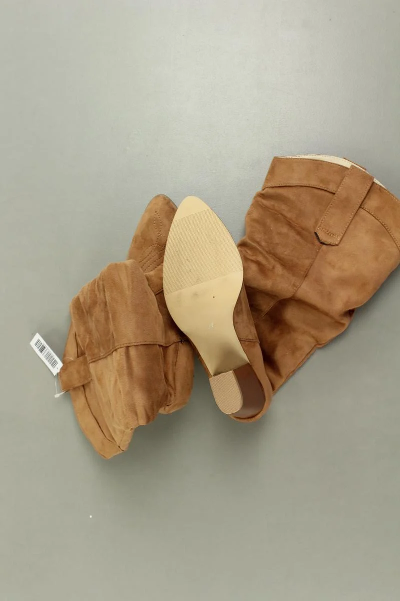 High-Heel Stiefel Gr. 37 braun