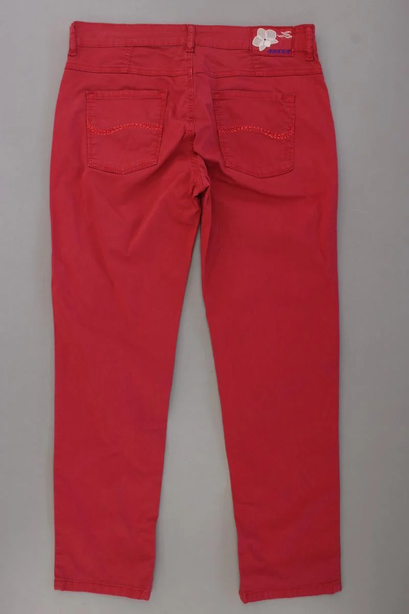 Joker 7/8 Hose Gr. W30 rot aus Baumwolle