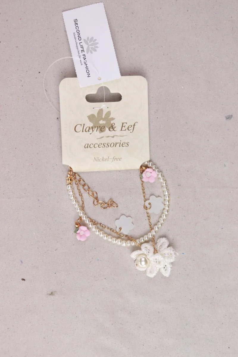 Clayre & Eef Armband neu mit Etikett creme