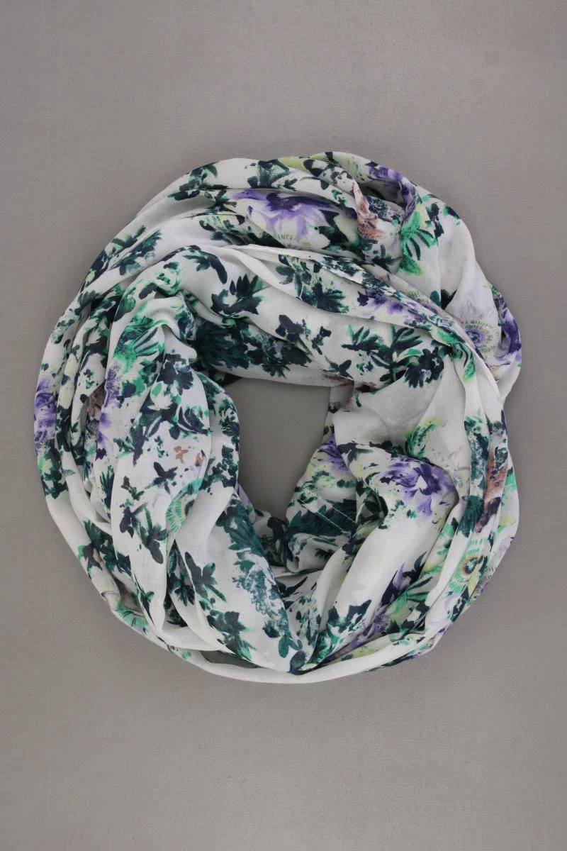 Pieces Loop mit Blumenmuster mehrfarbig aus Polyester