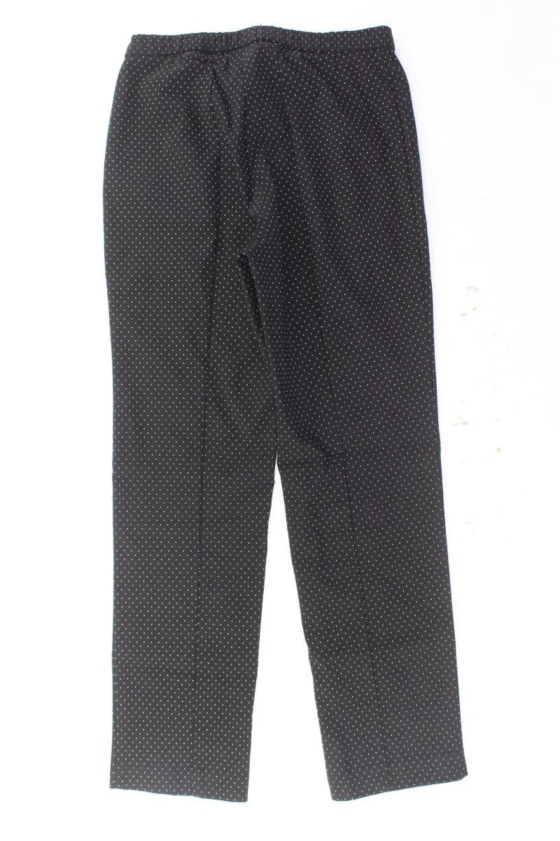 atelier GOLDNER Hose Gr. 36 gepunktet schwarz aus Viskose