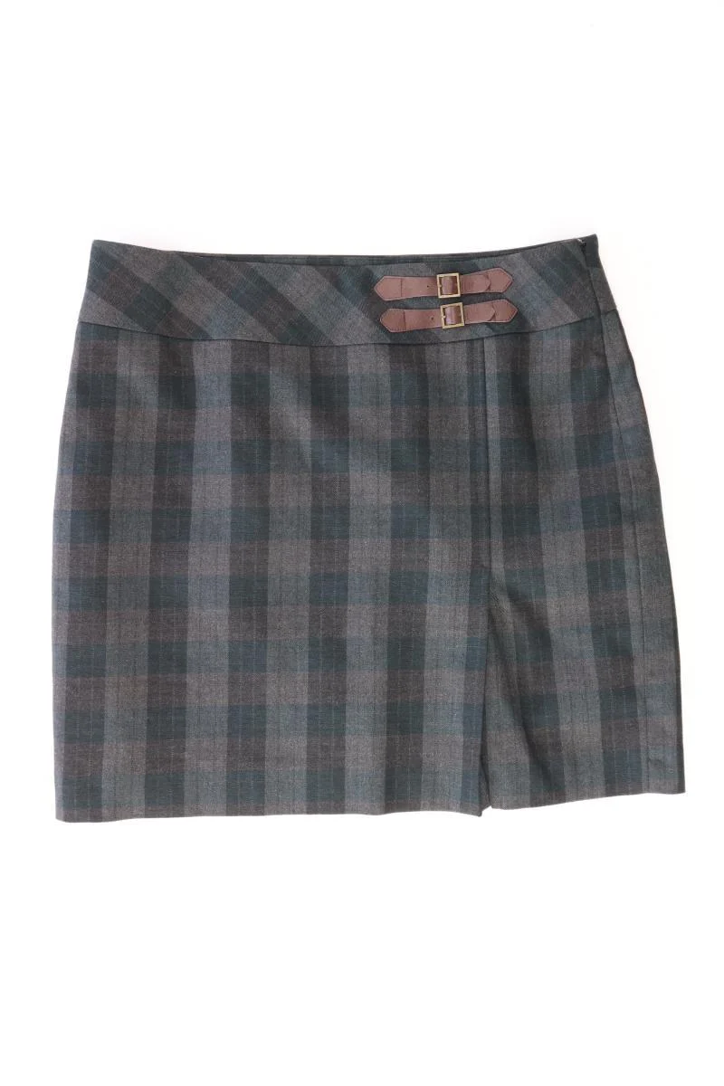 Esprit Rock Gr. 38 kariert grau aus Polyester