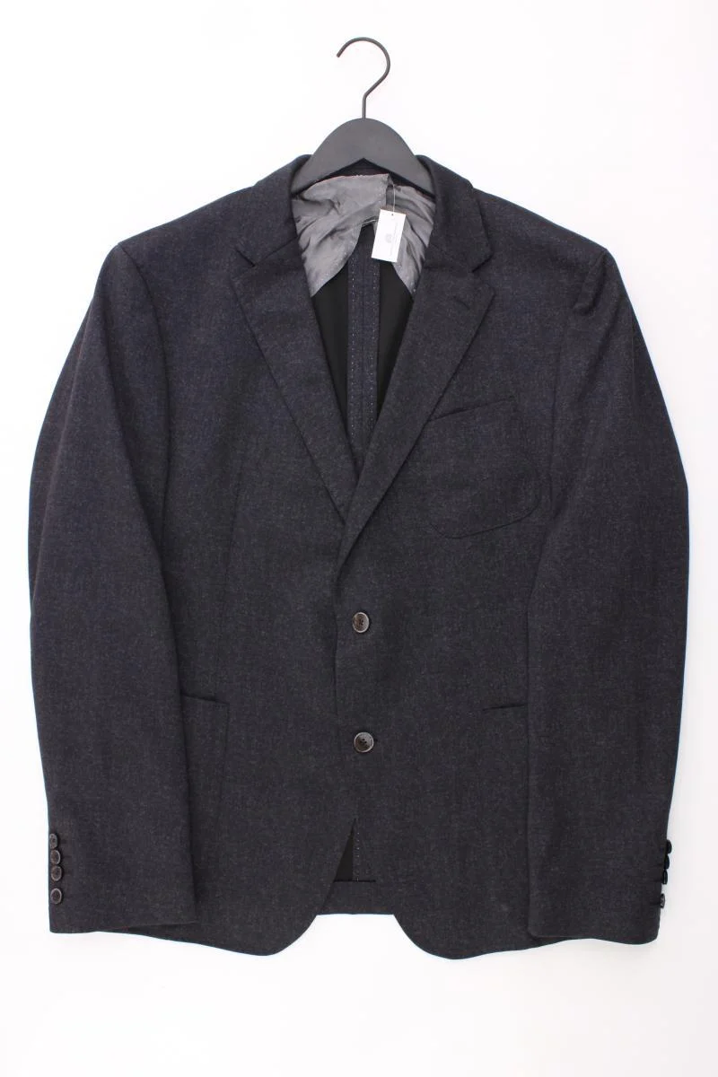 Joop! Longsakko für Herren Gr. 56 grau aus Polyester
