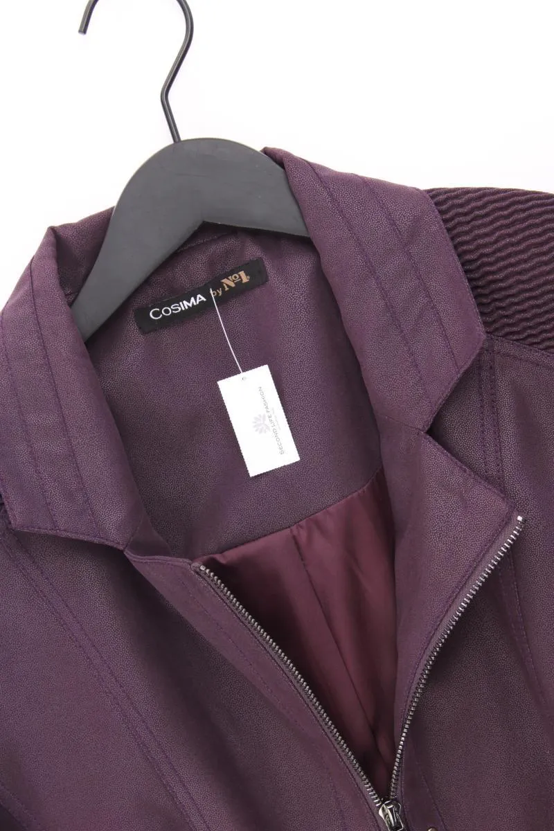 Cosima Übergangsjacke Gr. 46 neuwertig lila aus Polyester
