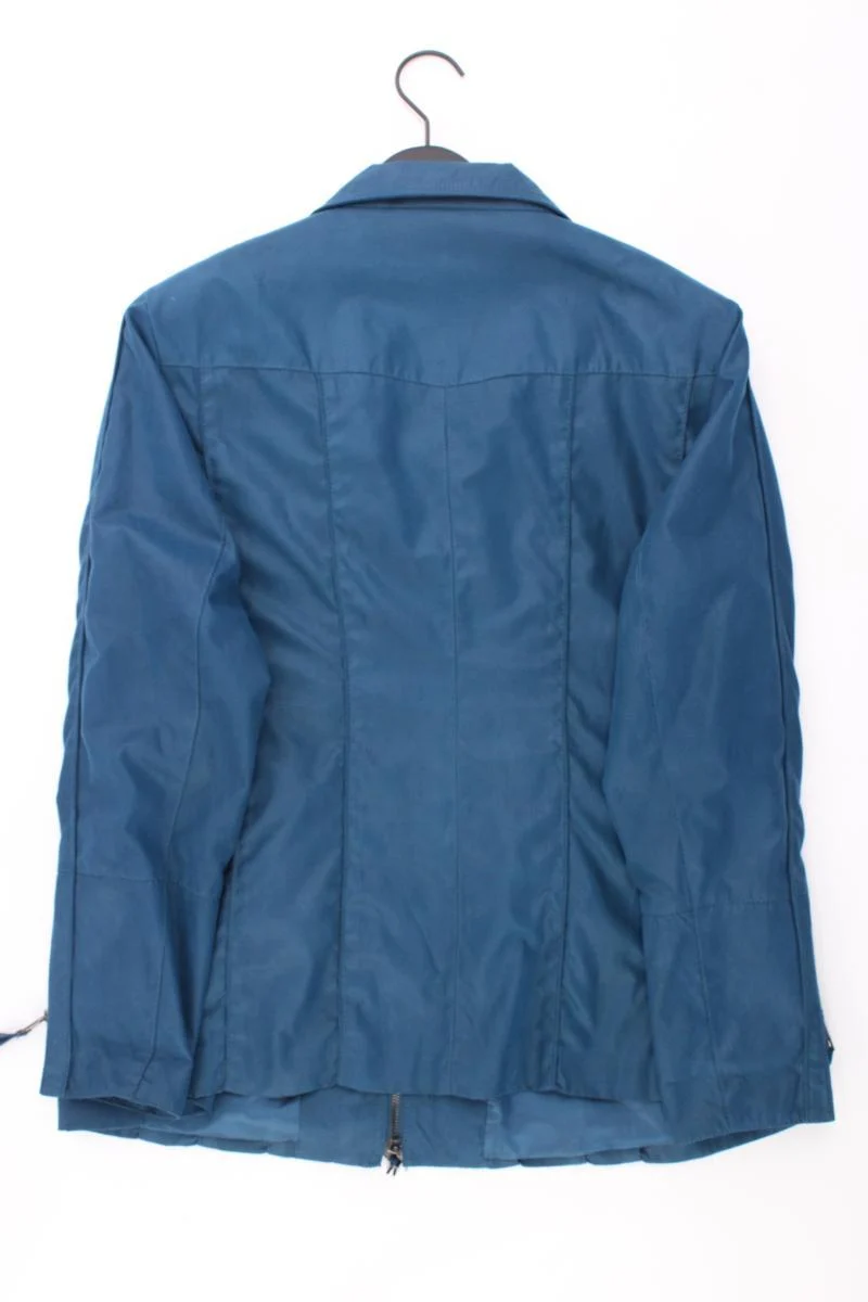 Cosima Übergangsjacke Gr. 46 blau aus Polyester