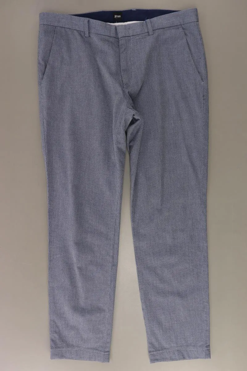 BOSS by Hugo Boss Hose für Herren Gr. 50 blau aus Baumwolle