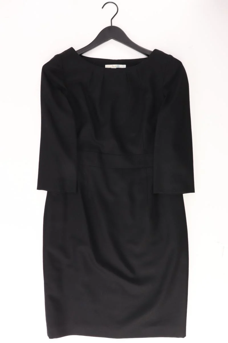Boden Wollkleid Gr. UK 12 (M) 3/4 Ärmel schwarz