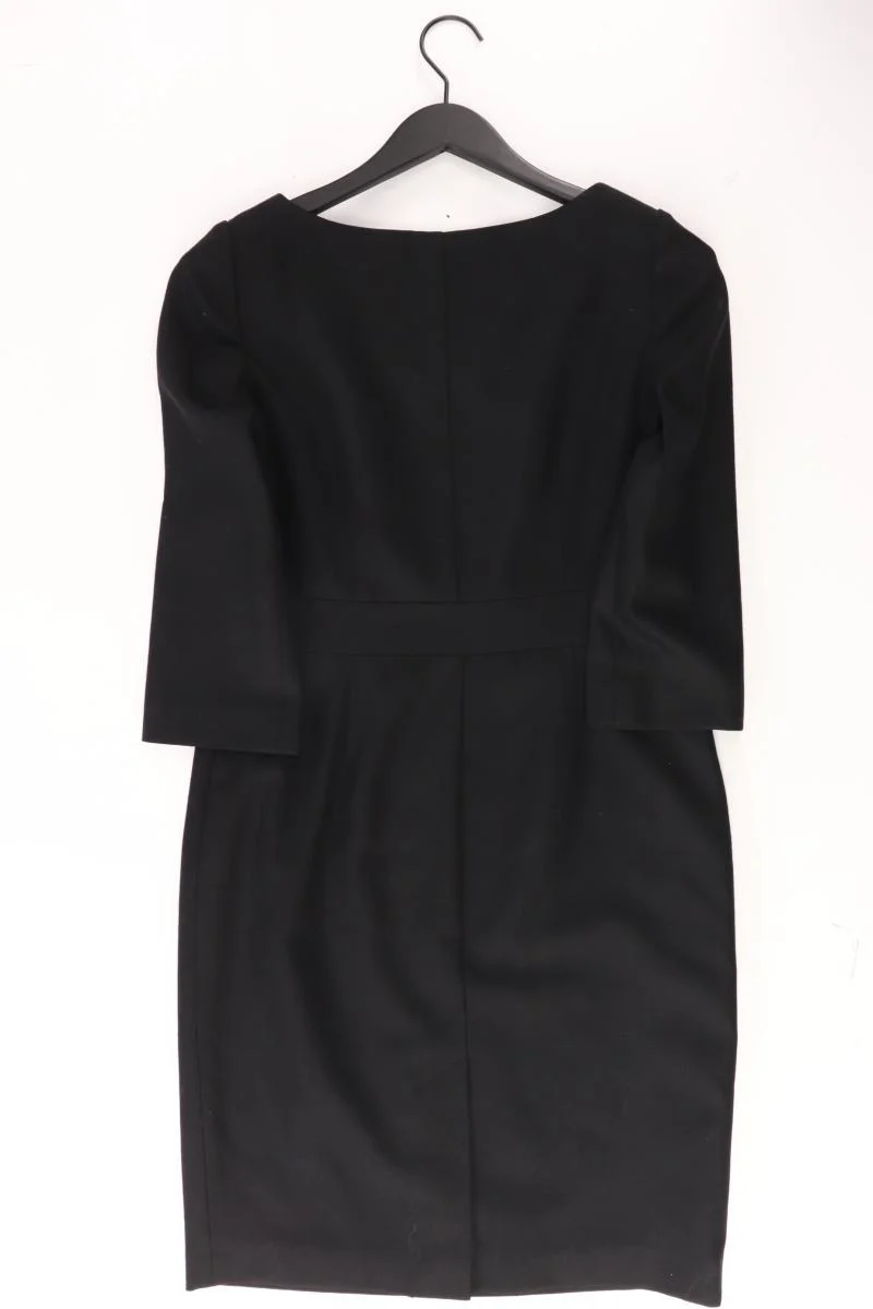 Boden Wollkleid Gr. UK 12 (M) 3/4 Ärmel schwarz