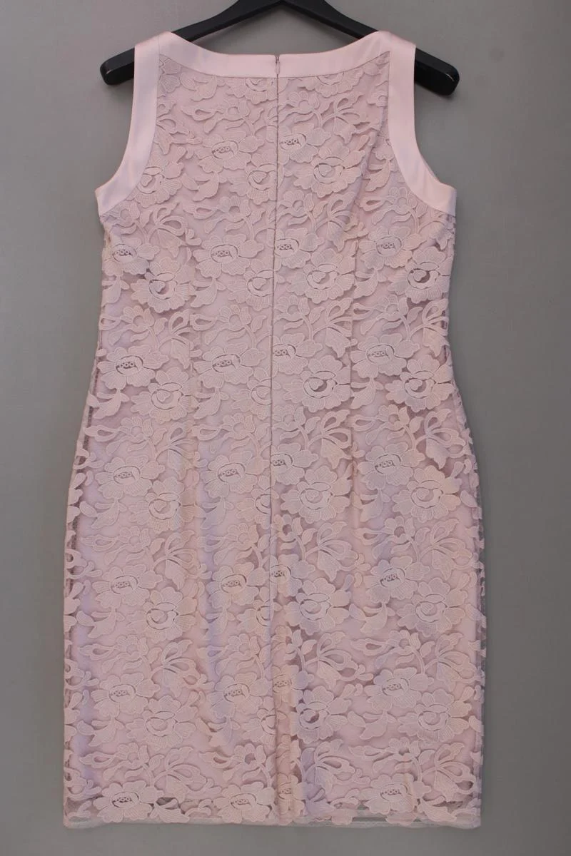 grappa Spitzenkleid Gr. 42 Ärmellos rosa aus Viskose