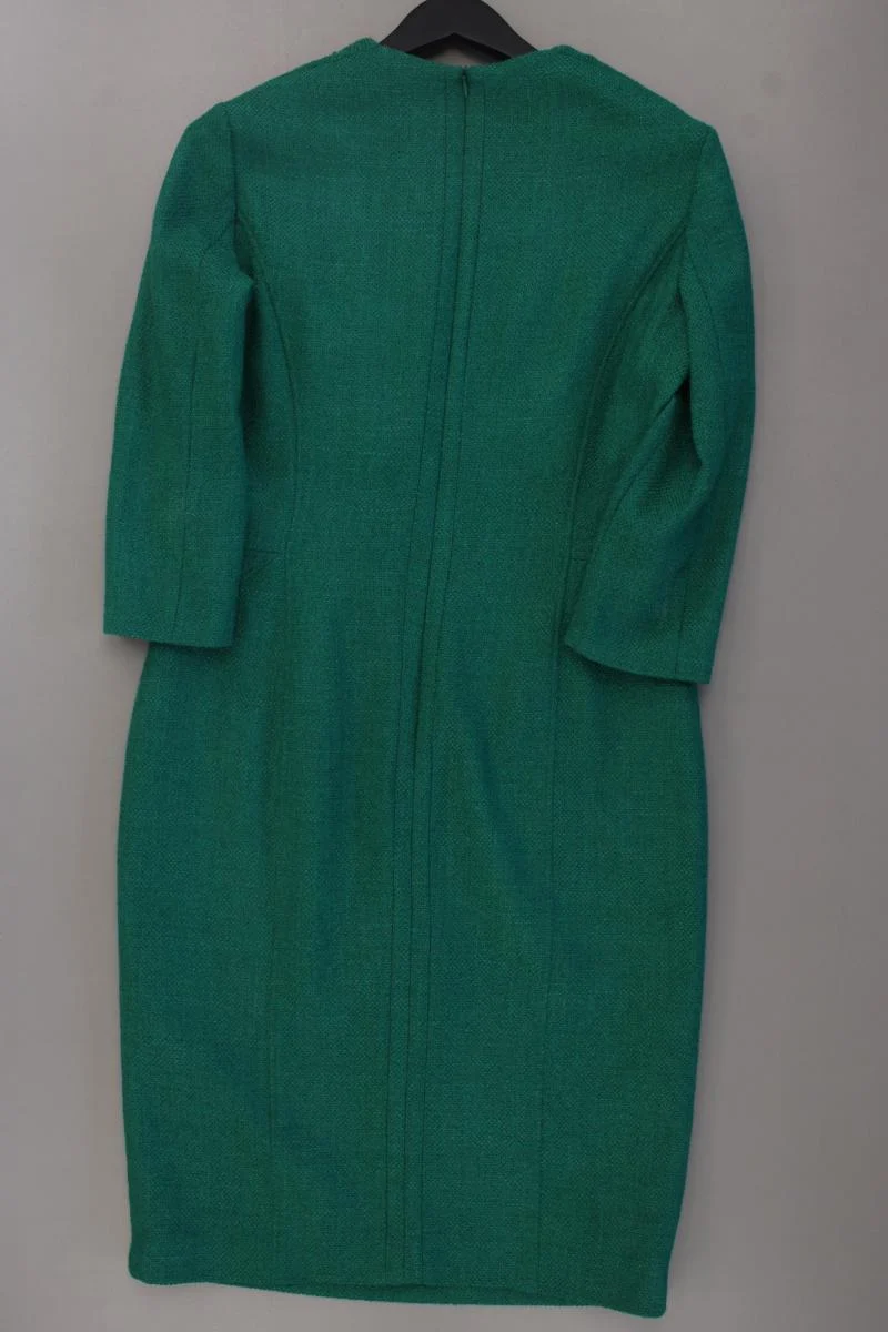 Rena Lange Bleistiftkleid Gr. 40 3/4 Ärmel grün aus Wolle