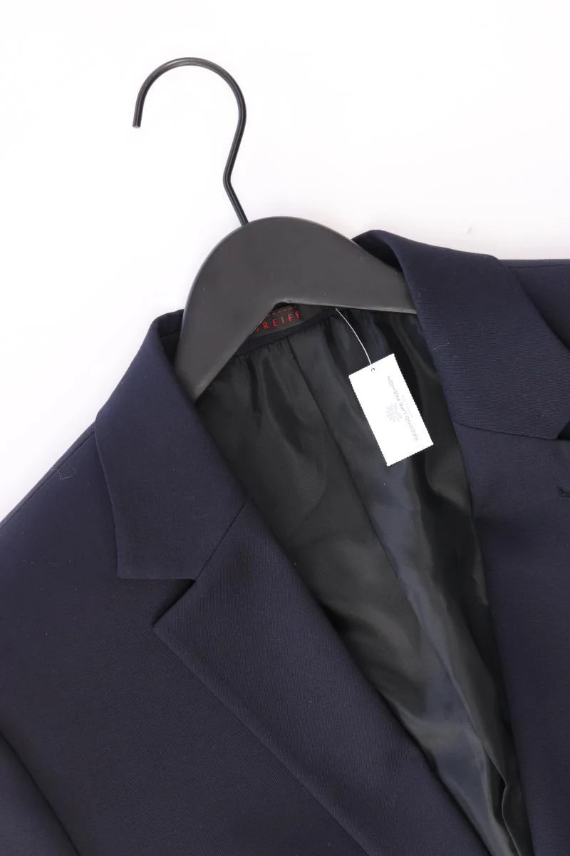 Greiff Sakko für Herren Gr. 52 blau aus Polyester