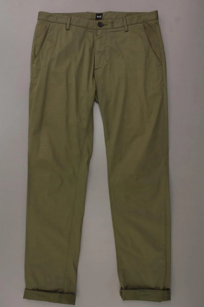 BOSS by Hugo Boss Chinohose für Herren Gr. 48 olivgrün aus Baumwolle