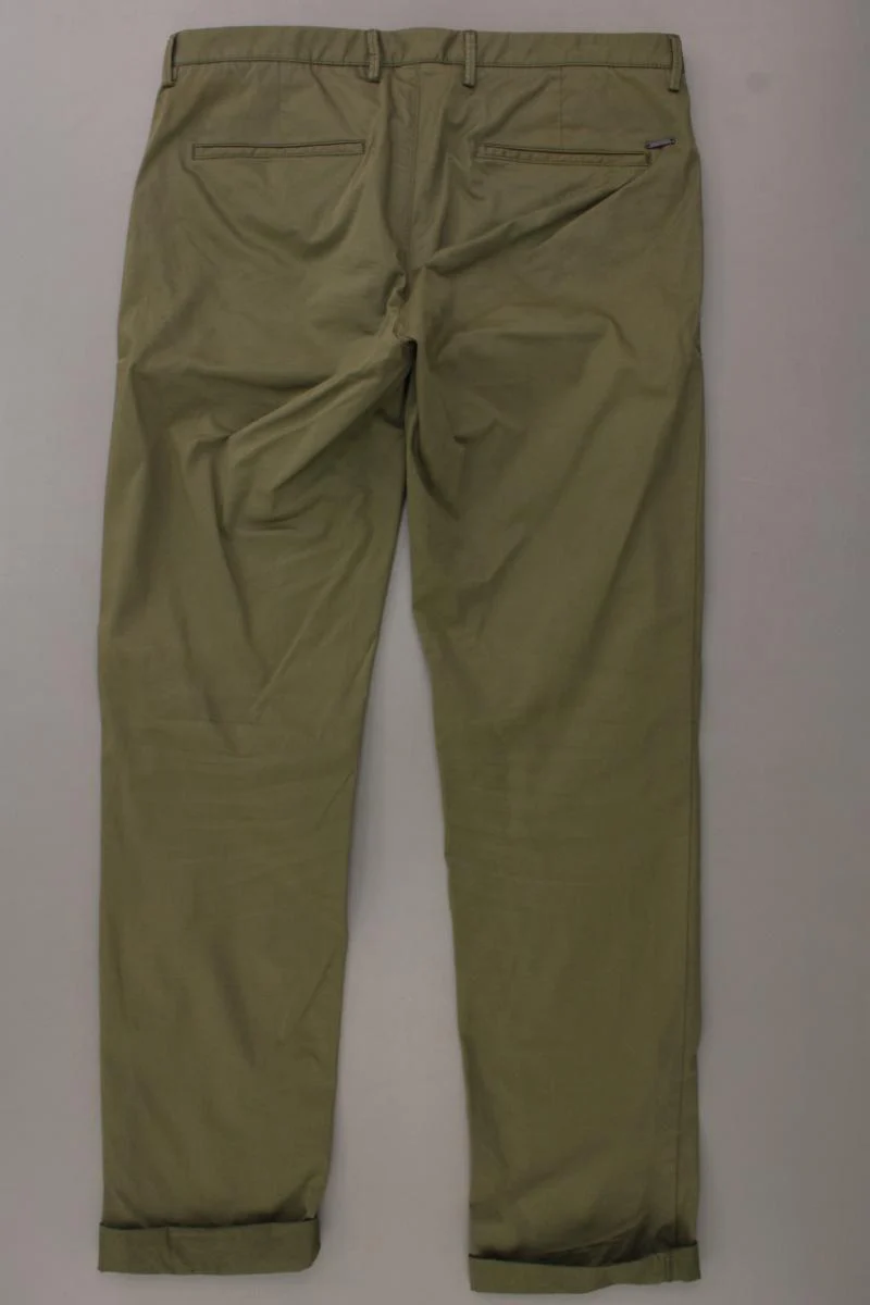 BOSS by Hugo Boss Chinohose für Herren Gr. 48 olivgrün aus Baumwolle
