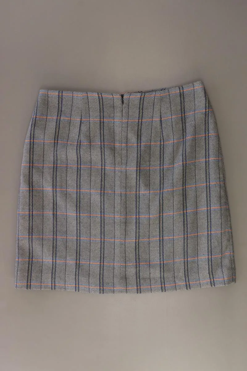 Tom Tailor Rock Gr. 40 kariert grau aus Polyester