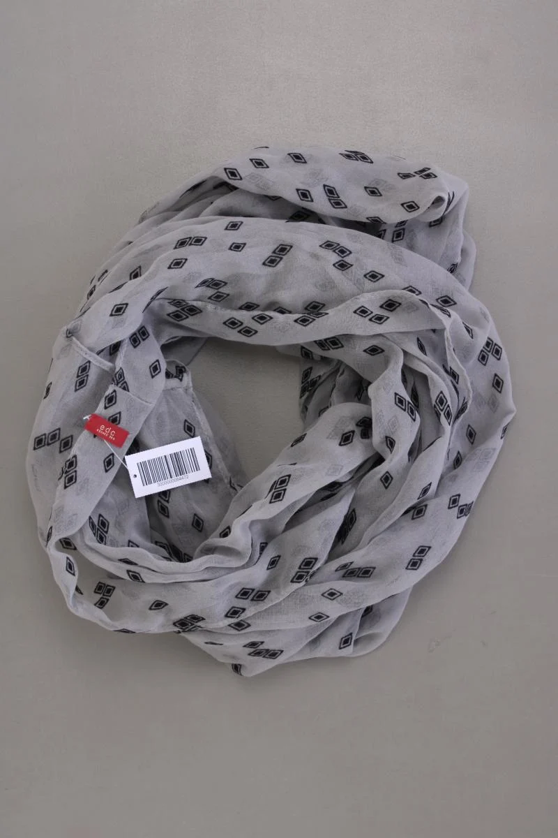 edc by Esprit Loop geometrisches Muster grau