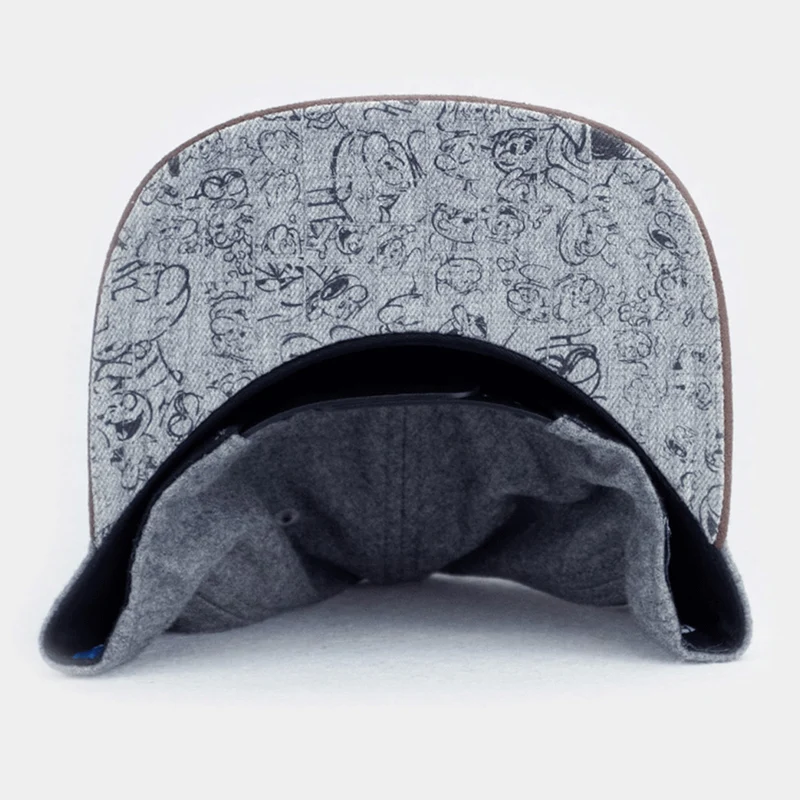 Bavarian Caps Papa Schlumpf Dunkelgrau
