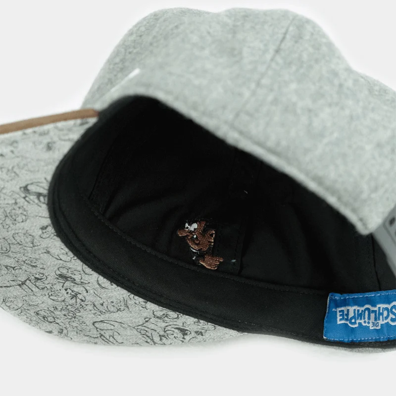 Bavarian Caps Papa Schlumpf Dunkelgrau