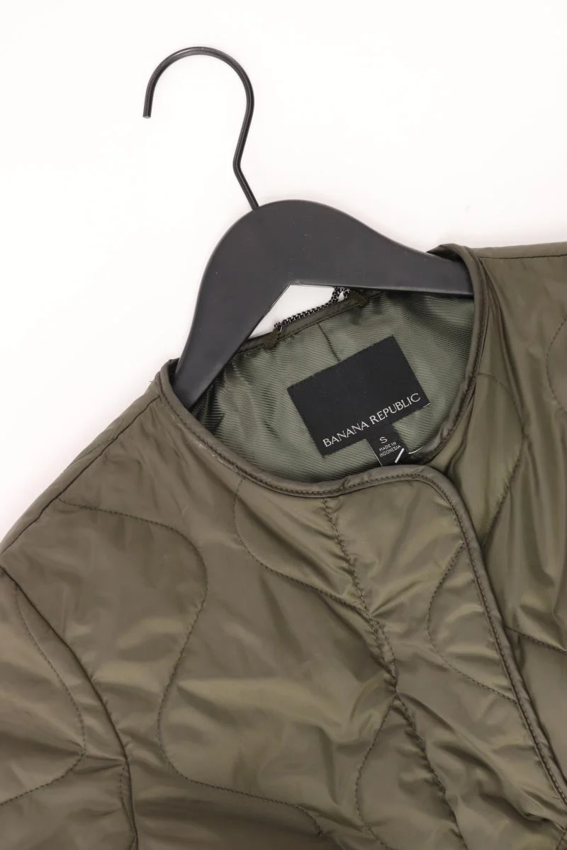 Banana Republic Regular Mantel Gr. S olivgrün aus Polyester