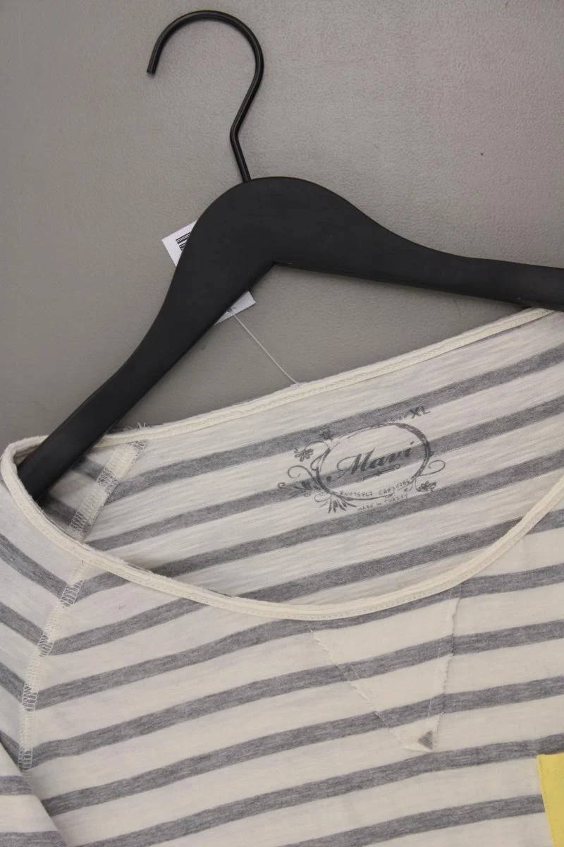 Mavi Ringelshirt Gr. XL gestreift 3/4 Ärmel creme aus Baumwolle